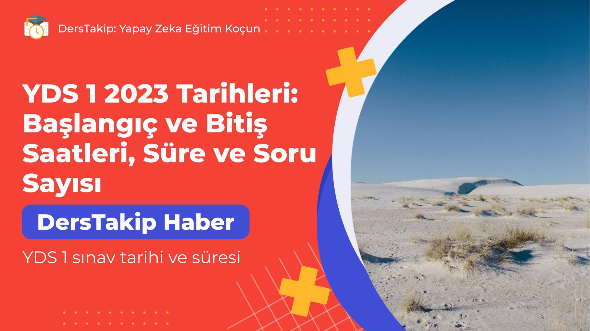 YDS 1 sınav tarihi ve süresi