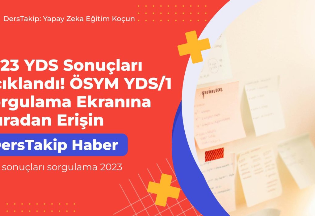 YDS sonuçları sorgulama 2023