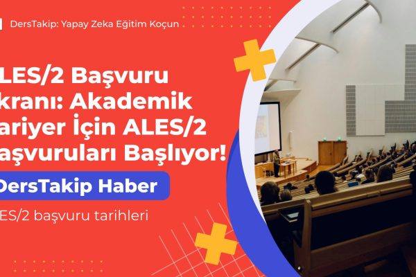 ALES/2 başvuru tarihleri
