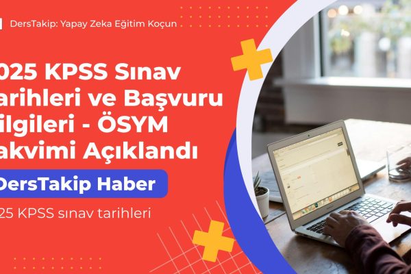 2025 KPSS sınav tarihleri
