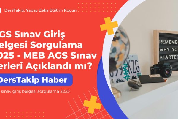 AGS sınav giriş belgesi sorgulama 2025