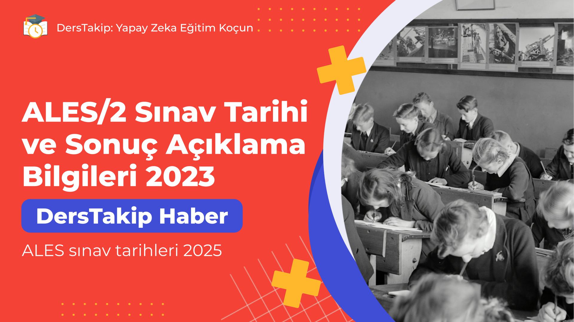 ALES sınav tarihleri 2025
