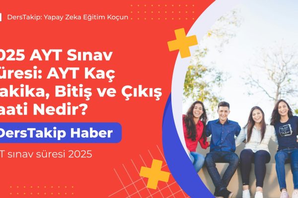 AYT sınav süresi 2025