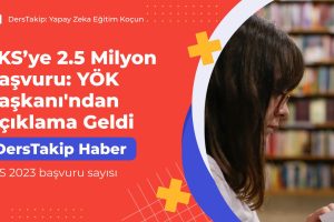 YKS 2023 başvuru sayısı