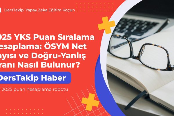 YKS 2025 puan hesaplama robotu