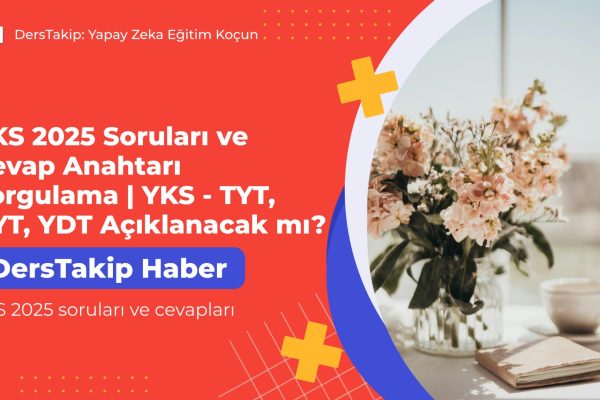 YKS 2025 soruları ve cevapları