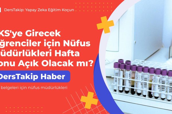 YKS belgeleri için nüfus müdürlükleri
