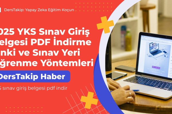 YKS sınav giriş belgesi pdf indir
