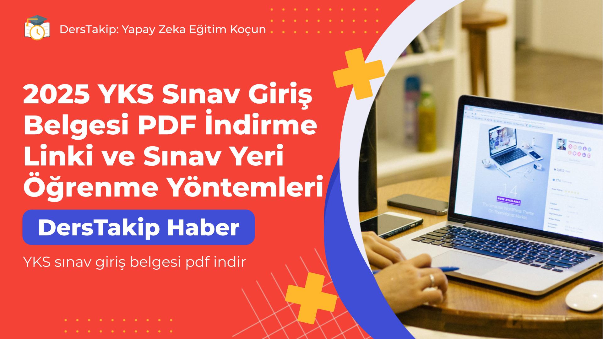 YKS sınav giriş belgesi pdf indir
