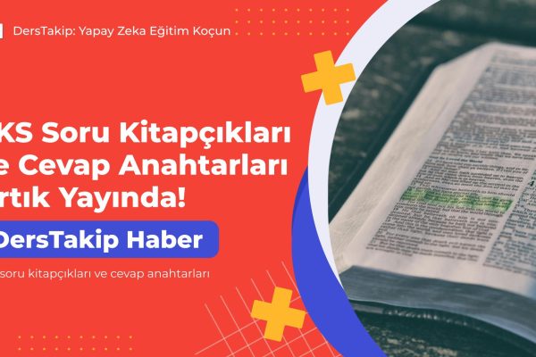 YKS soru kitapçıkları ve cevap anahtarları