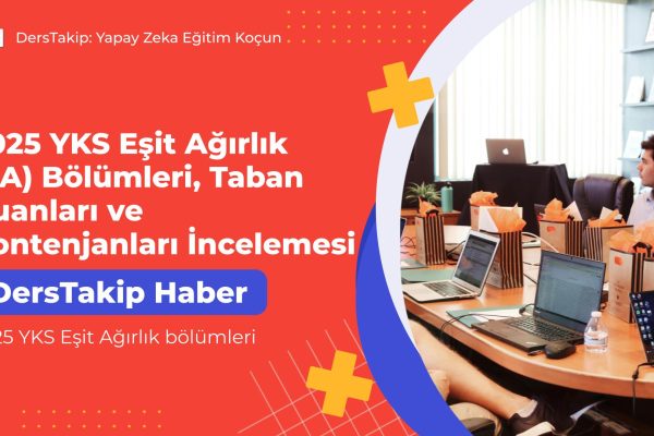 2025 YKS Eşit Ağırlık bölümleri