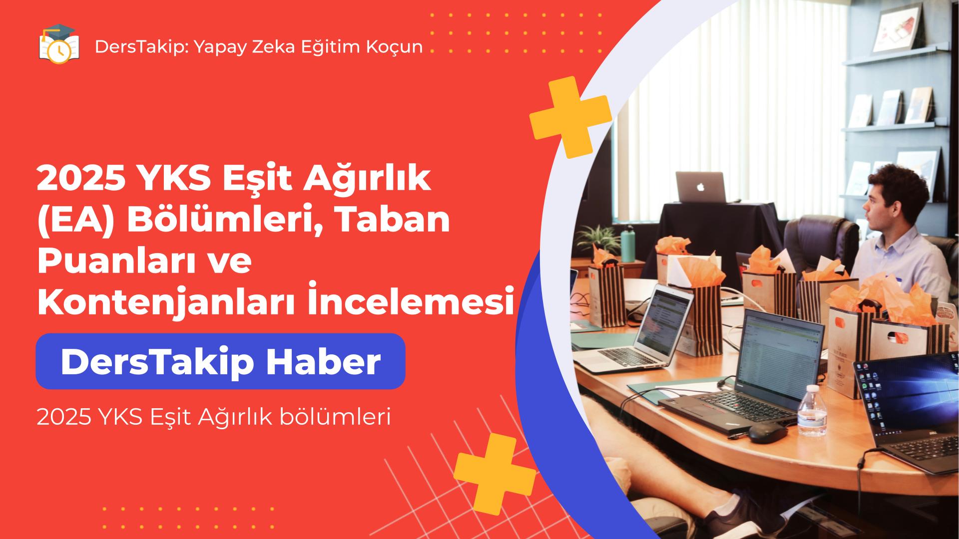 2025 YKS Eşit Ağırlık bölümleri