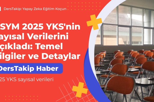 2025 YKS sayısal verileri