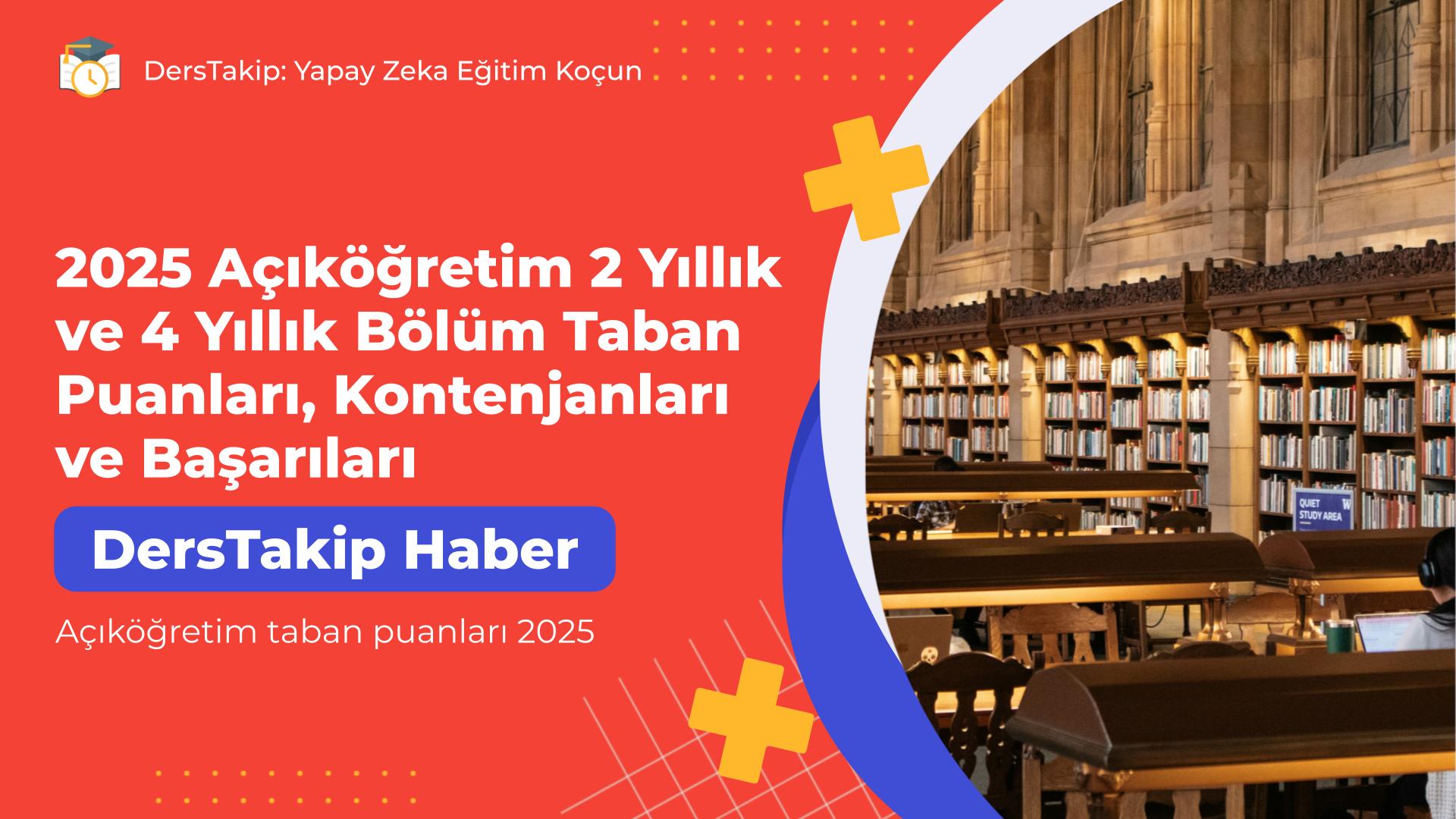 Açıköğretim taban puanları 2025