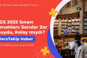 DGS 2025 sınavı yorumları