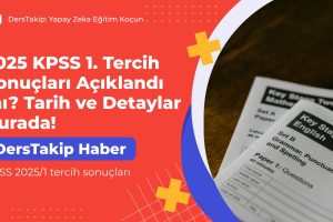 KPSS 2025/1 tercih sonuçları