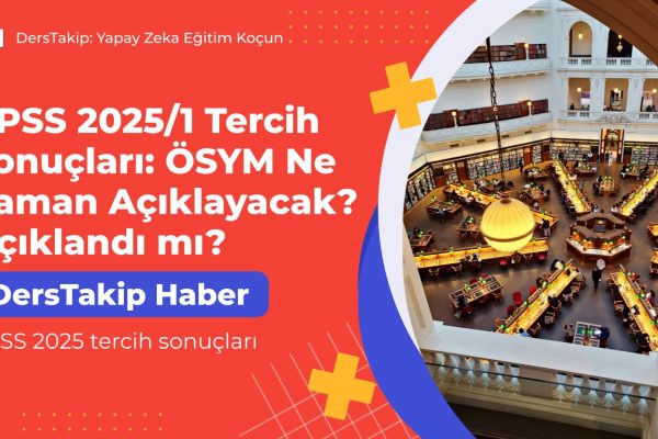 KPSS 2025 tercih sonuçları
