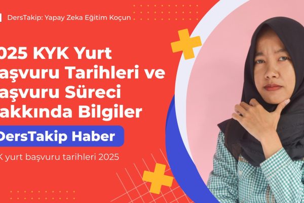 KYK yurt başvuru tarihleri 2025