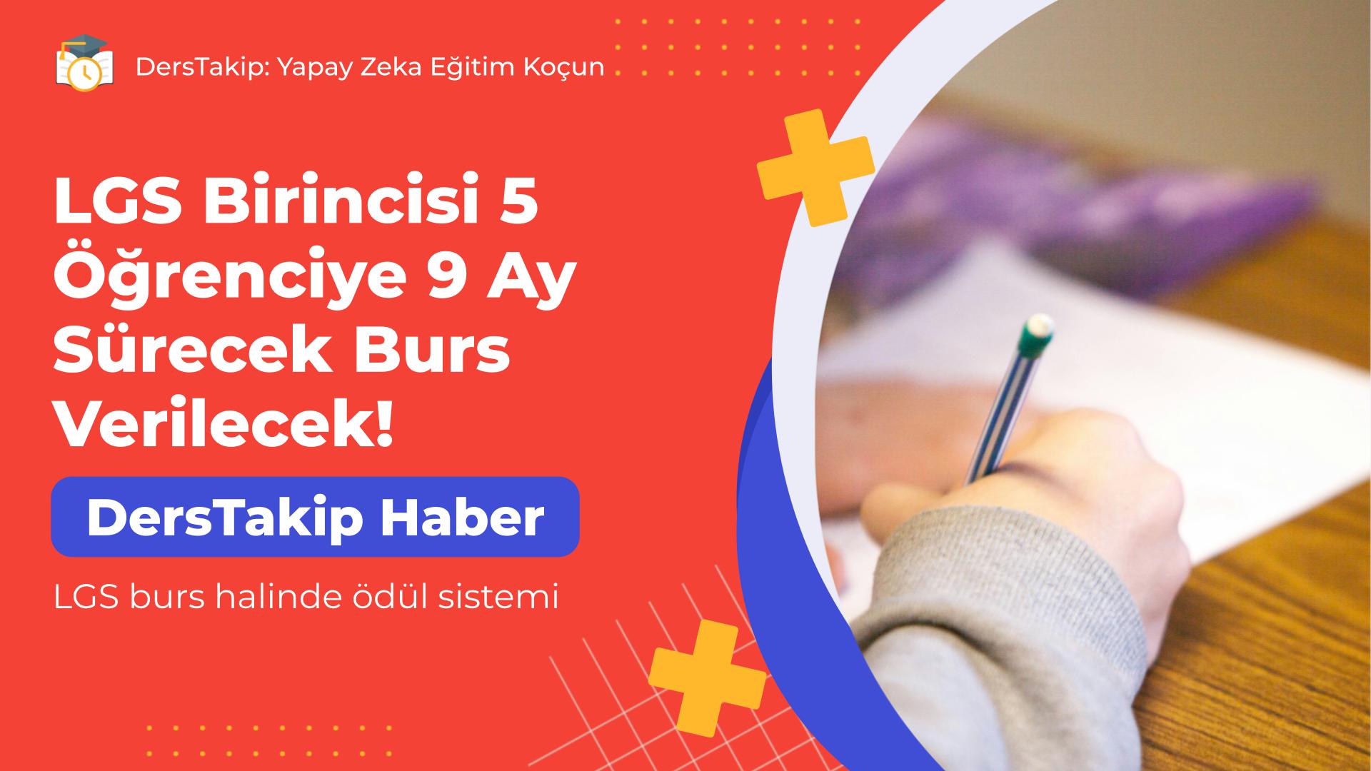 LGS burs halinde ödül sistemi
