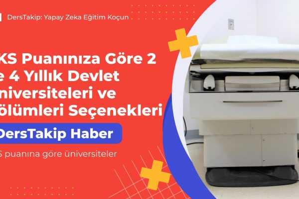 YKS puanına göre üniversiteler