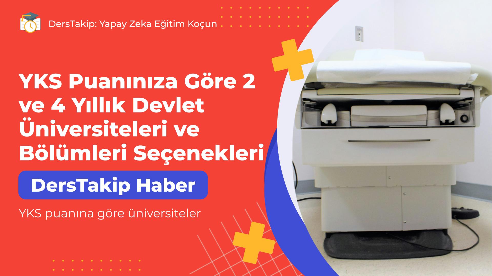 YKS puanına göre üniversiteler