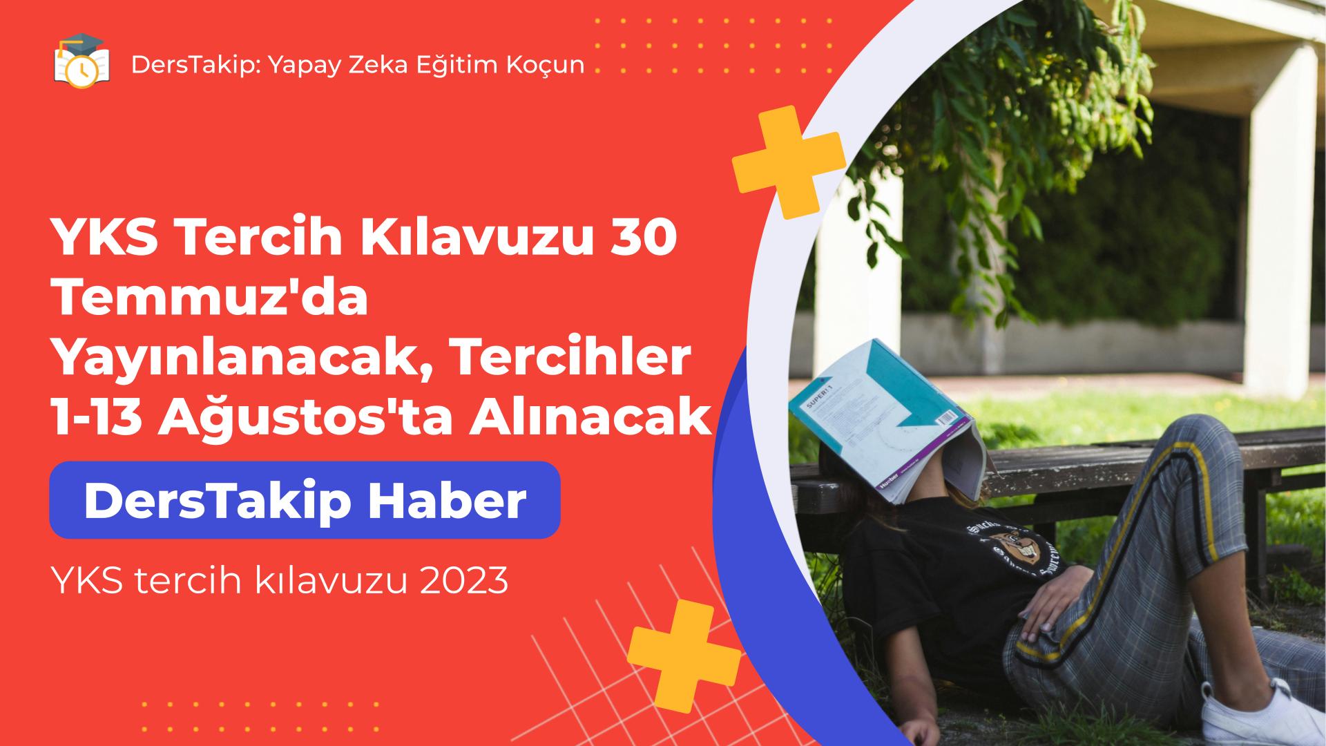 YKS tercih kılavuzu 2023