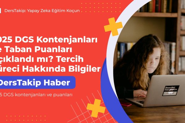 2025 DGS kontenjanları ve puanları