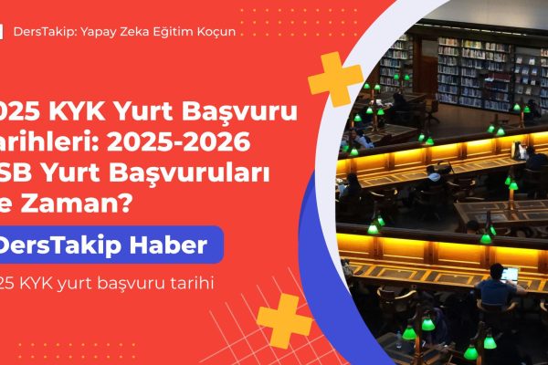 2025 KYK yurt başvuru tarihi