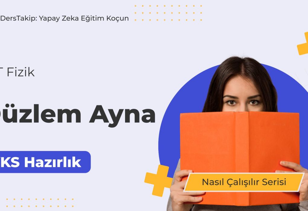 2025 YKS Çalışma Programı: Düzlem Ayna Konusunu Etkili Bir Şekilde Öğrenin