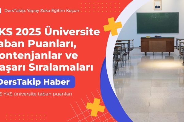 2025 YKS üniversite taban puanları