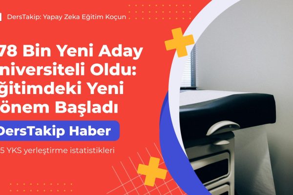 2025 YKS yerleştirme istatistikleri