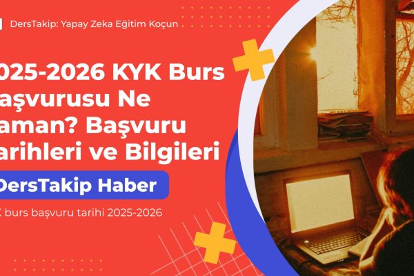 KYK burs başvuru tarihi 2025-2026