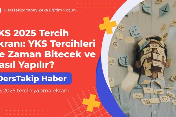 YKS 2025 tercih yapma ekranı