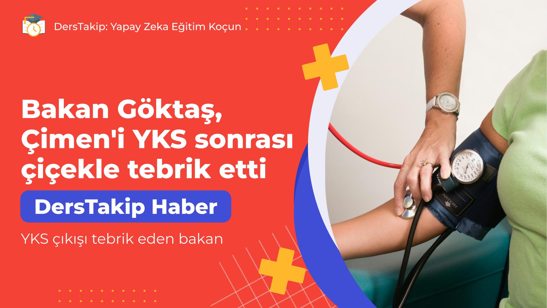 YKS çıkışı tebrik eden bakan