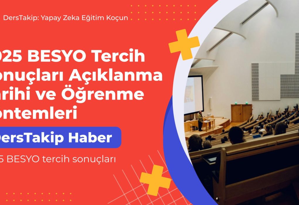 2025 BESYO tercih sonuçları