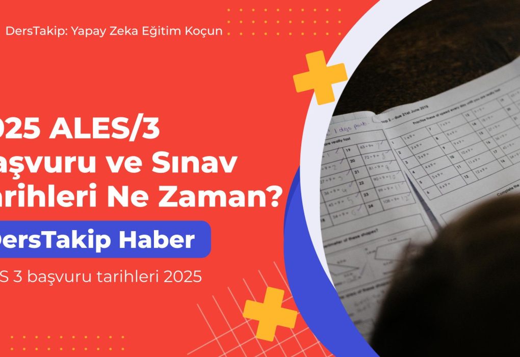 ALES 3 başvuru tarihleri 2025