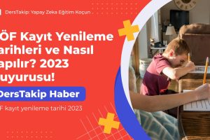AÖF kayıt yenileme tarihi 2023