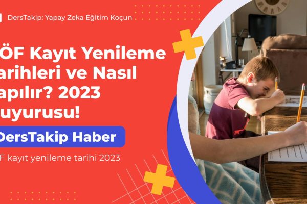 AÖF kayıt yenileme tarihi 2023