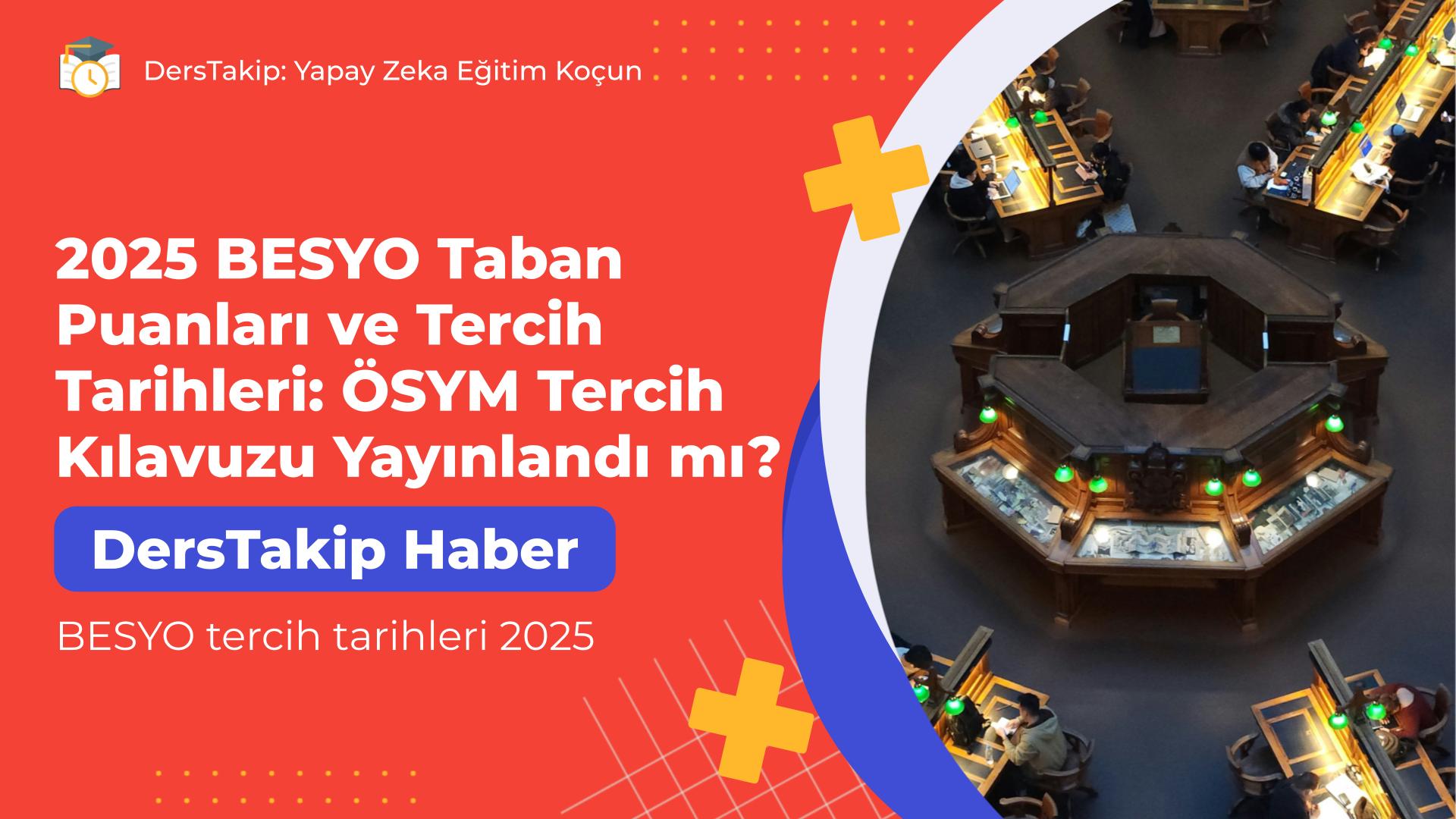 BESYO tercih tarihleri 2025