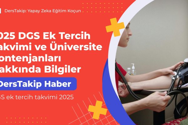 DGS ek tercih takvimi 2025