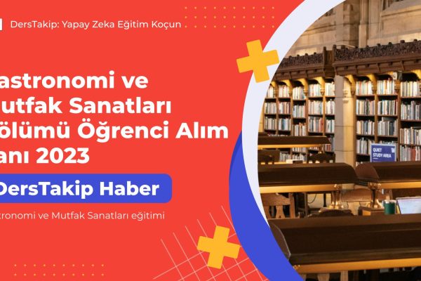 Gastronomi ve Mutfak Sanatları eğitimi