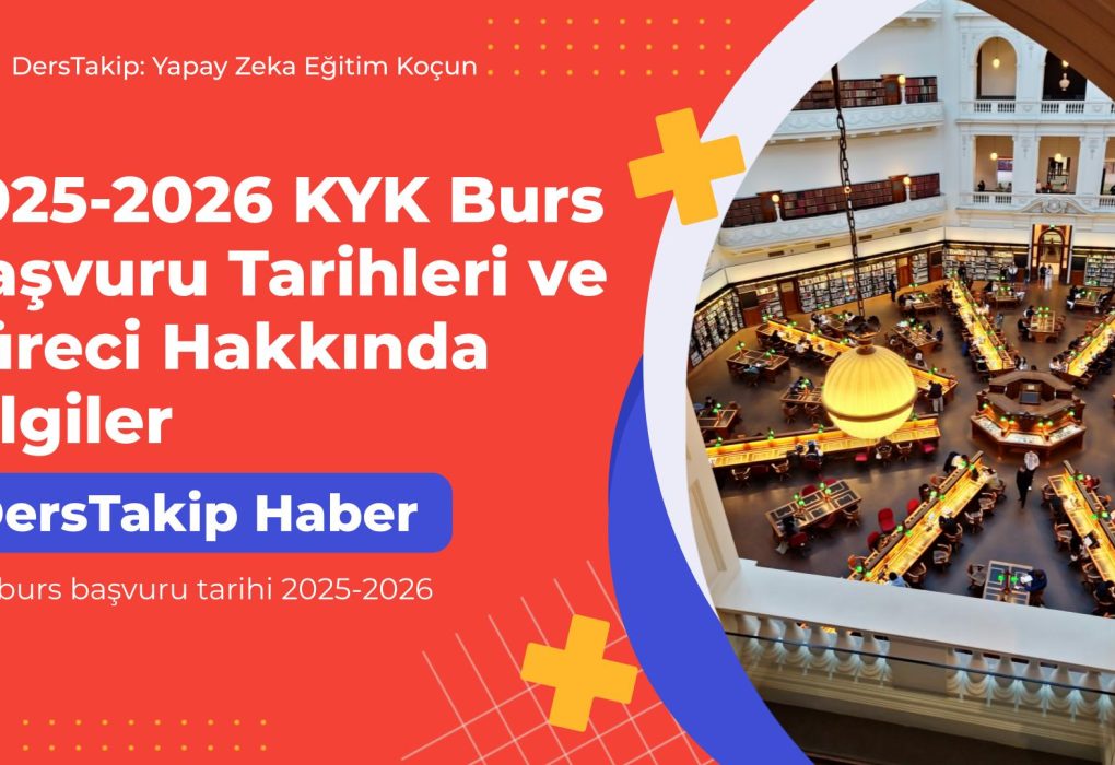 KYK burs başvuru tarihi 2025-2026