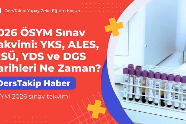 ÖSYM 2026 sınav takvimi