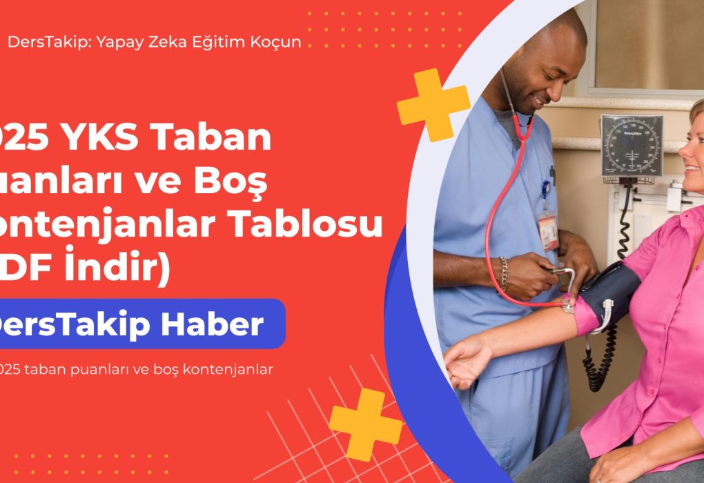 YKS 2025 taban puanları ve boş kontenjanlar