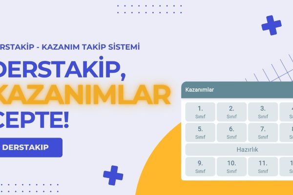 DersTakip ile Kazanım Cepte: Öğretmenler için Akıllı, Hızlı ve Kapsamlı Çözüm