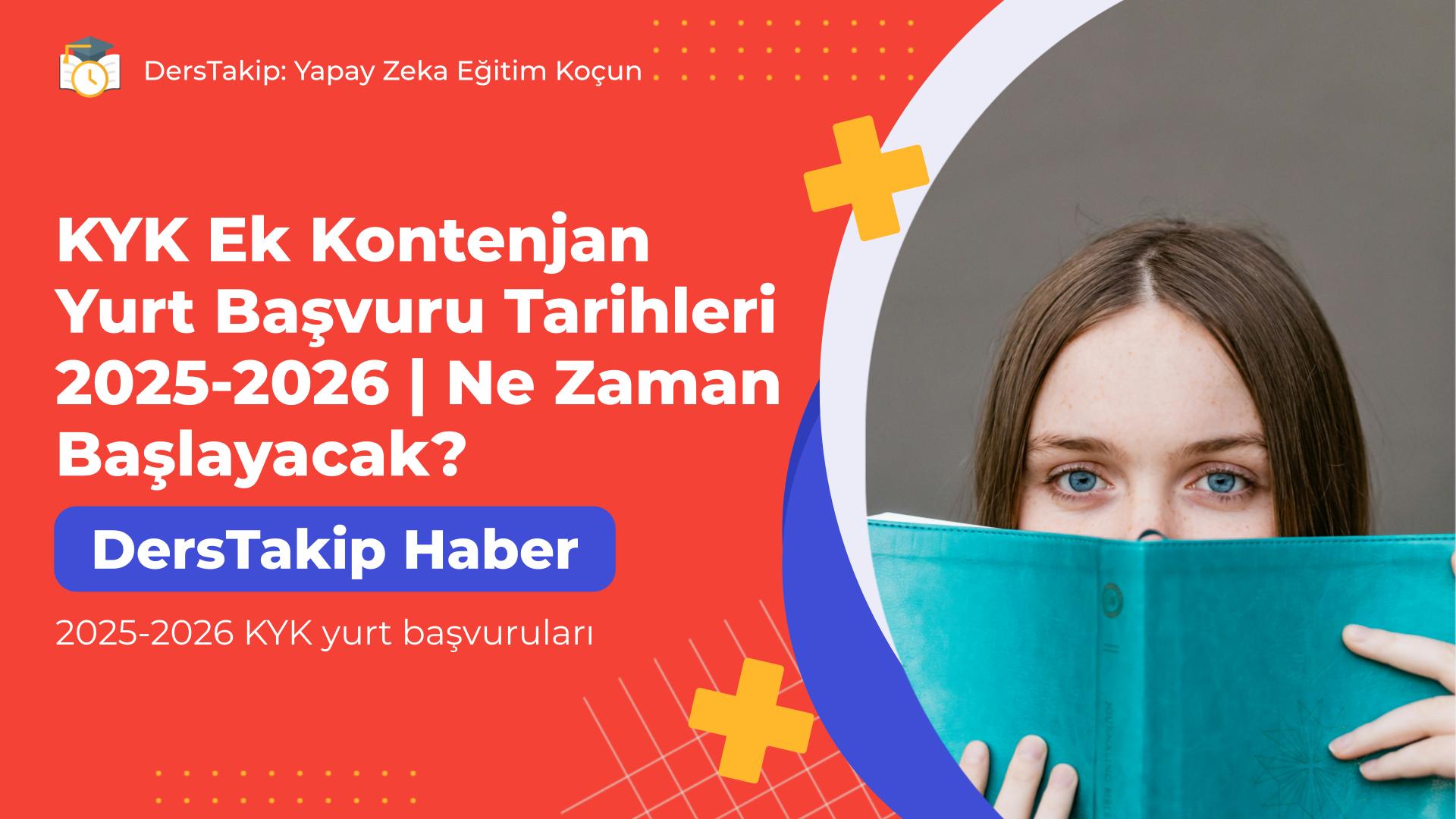 2025-2026 KYK yurt başvuruları