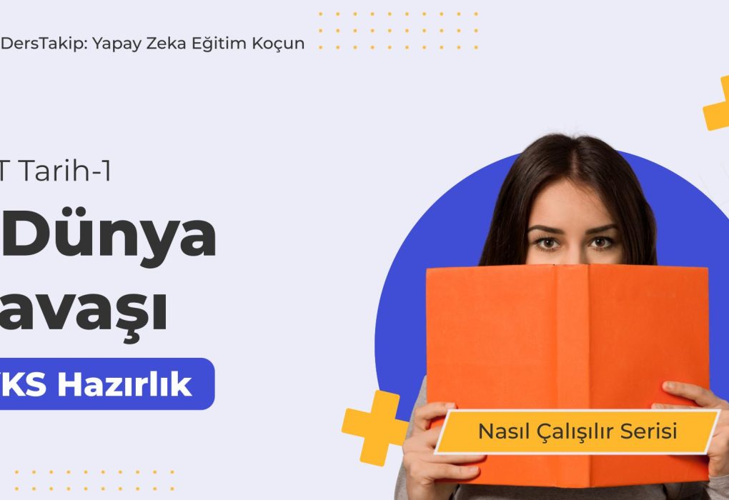 2025 YKS Çalışma Programı ile 1. Dünya Savaşı Konusunu Etkili Öğrenme Yöntemleri