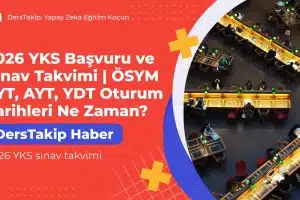 2026 YKS sınav takvimi