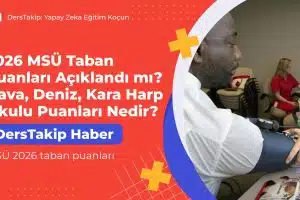 MSÜ 2026 taban puanları