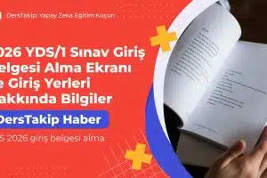 YDS 2026 giriş belgesi alma